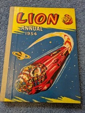 Vintage Book Lion Annual 1954