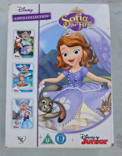 Sofia the first dvd box - first, 3