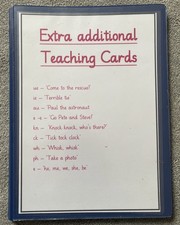 Read Write Inc A4 Extra Additional Speed Sound Phonics Teaching Cards School 