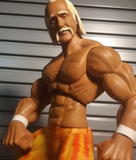 Wrestling Figure Hulk Hogan Ring Giant 12" toy classic figure WWE HUGE Hulkmania