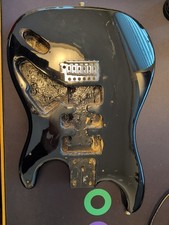 Black Squier Strat SE Guitar