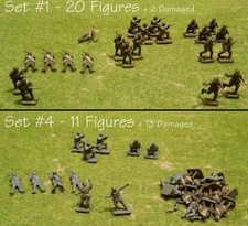 8) Airfix. WWII RUSSIAN INFANTRY. Incomplete. 1/72 Scale. See Purchase Options