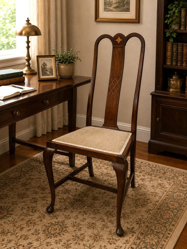 Edwardian mahogany inlaid - edwardian,