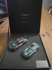 1.43 SCALE ASTON MARTIN HERITAGE - Le-Mans DBR1 & DBR9 Model Two Car Set .