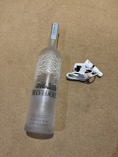 Belvedere Vodka 3L Bottle Empty with Lamp Attachment