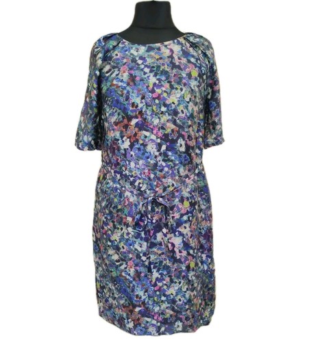 Bennett floral silk dress - l.k.,