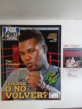 Feliz Tito Trinidad Signed Fox