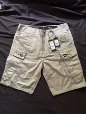 G-Star Raw Men's Roxic Cargo Shorts LT Orphus Brand New Size 34 Pabe Poplin