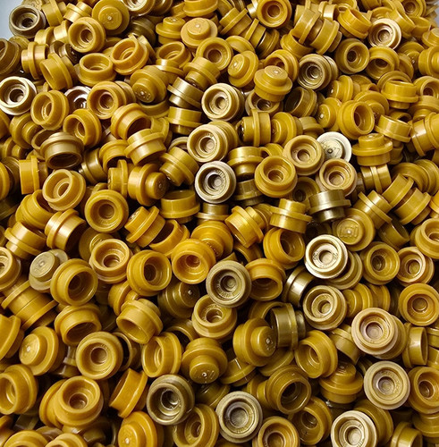 Lego x100 pack round plate - plate, 1