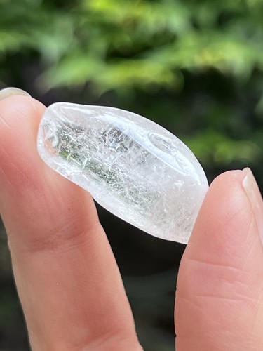 Pink danburite crystal - pink, gemmy