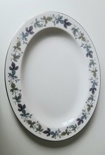 Royal Doulton Serving Platter, Burgundy Design