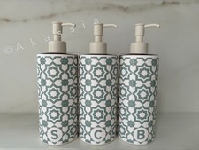 NEXT Set of 3 Green Sage Tile