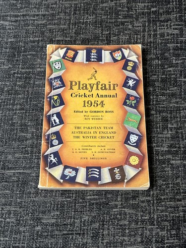 Playfair cricket annual 1954 - cricket,