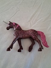 Playmobil Fairies Pink Speckled Unicorn Horse Vintage Figure