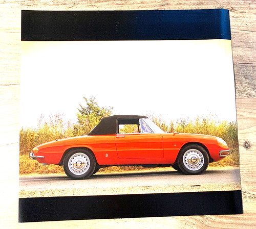Alfa romeo spider frameable - romeo,
