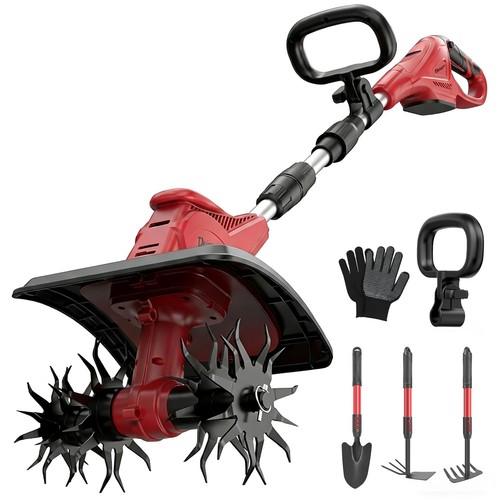 Cordless tiller cultivator - cordless,
