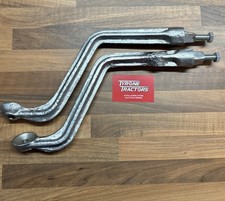 Fordson E27N Headlamp Brackets Pair Alloy Tractor