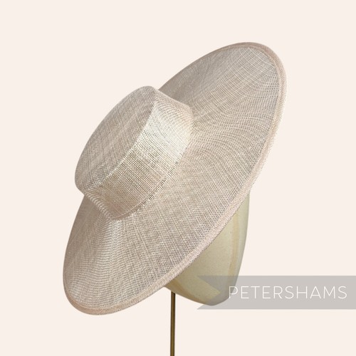 Metallic lurex large brim - metallic,