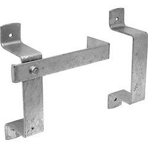 Slip rail brackets - rail, timber