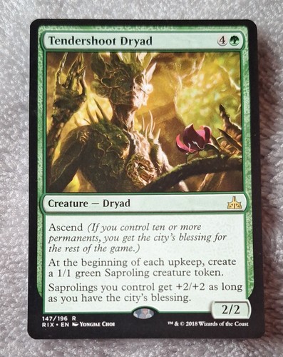 Tendershoot dryad rivals - tendershoot,