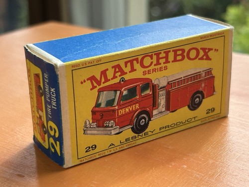 Empty box for matchbox - box,