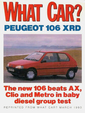 Peugeot 106 XRD 3-dr Road Test