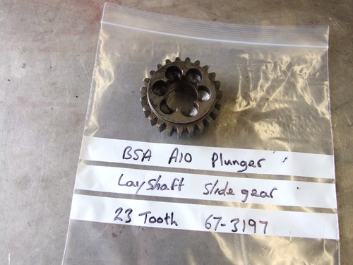 Bsa a10 plunger - a10, gearbox