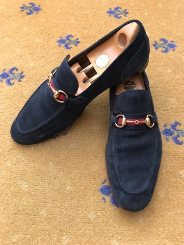 Gucci loafers suede shoes - gucci,
