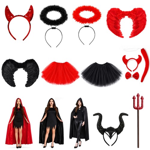 Red devil fancy dress - devil, costume