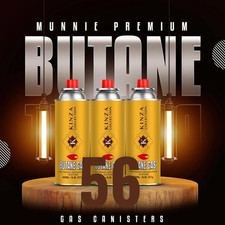 BUTANE GAS BOTTLES CANISTERS