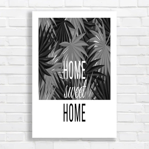 Tropical botanical home sweet - botanical,