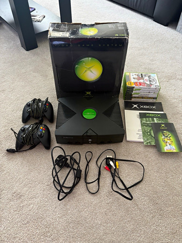 Microsoft xbox original black - original,