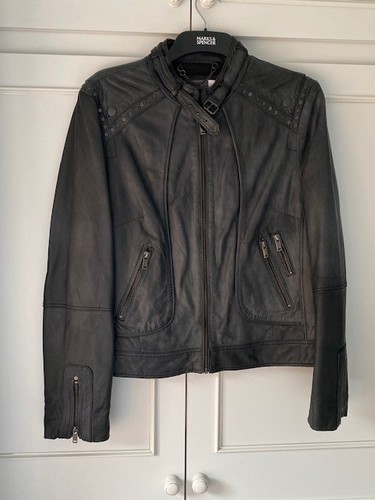 Mint velvet leather studded - mint,