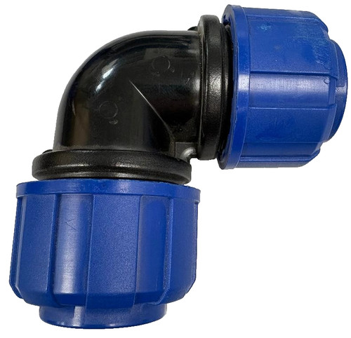 Mdpe equal deg elbow 32mm - elbow,