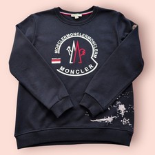 Moncler navy kids splatter