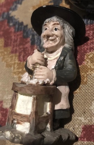 Vintage witch figurine kitchen - vintage,