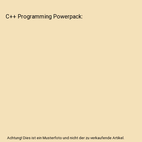 Programming powerpack - c++,