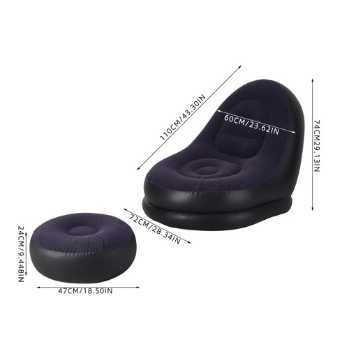 Inflatable lazy sofa chair - inflatable,