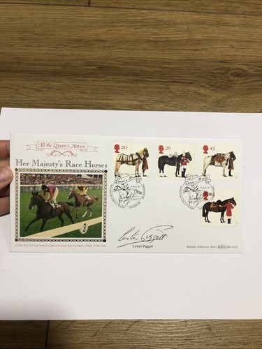 Signed lester piggott first - lester,