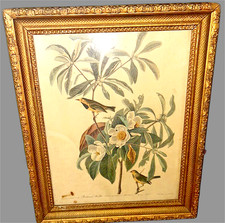 Antique Gilded Gesso Framed