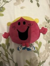 MR MEN LITTLE MISS CHATTERBOX TY BEANIE BABIES Cuddly Soft Plush Toy