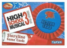 HIGH SCHOOL MUSICAL 3 STORYLINE SINGLES - ACTION CARDS