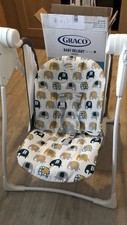 Graco Baby Swing White Grey