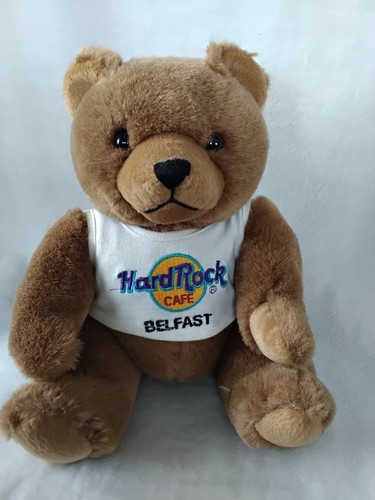 Hard rock cafe plush bear - rock,