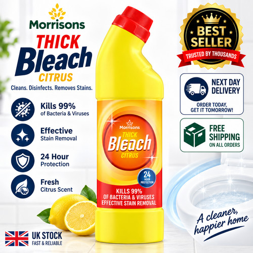 Morrisons citrus thick bleach - morrisons,