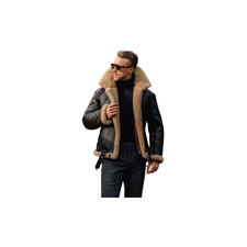 Men’s Shearling Leather