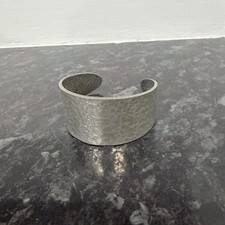 St Justin Pewter Bangle