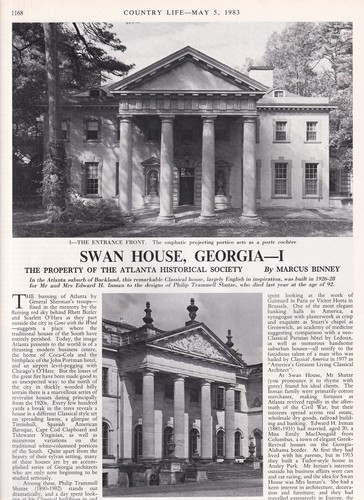 Swan house georgia the - swan, house,