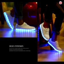 Flashing LED Light Up Shoes