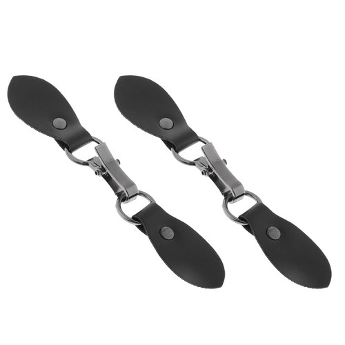 Sets black leather horn - 2,